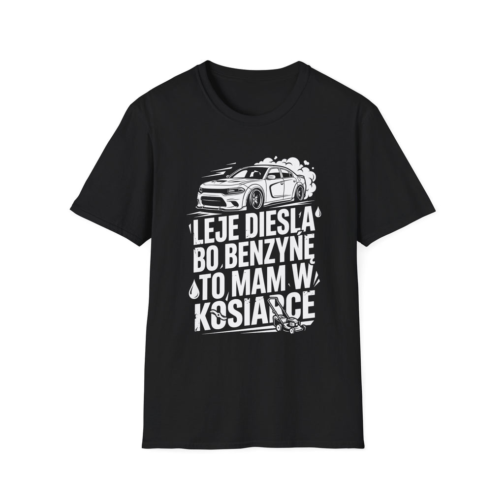Koszulka Unisex Leje Diesla Bo...