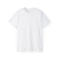 Classic White Cotton Tee — Minimal Test Sleeve Shirt